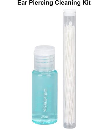 70 Pieces Ear Hole Floss Earrings & Cleaning Kit | Disposable Aftercare Solution for Piercings | Minty Ear Care for Women & Girls - Buy Online on GoSupps.com