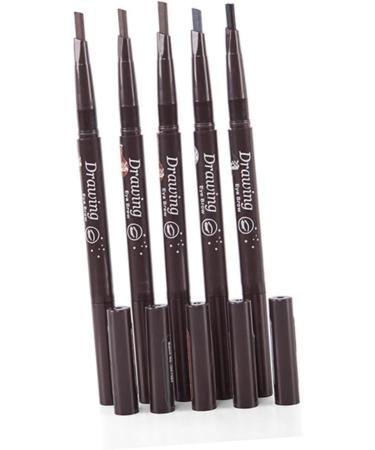 DOITOOL 2 1 Brow Brush Eyebrow Pen Eyebrow Makeup Eyebrow Pencils Makeup Tools To Rotate Automatic - Buy Online on GoSupps.com