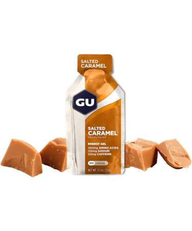 GU ENERGY Original Sports Nutrition Energy Gels | Salted Caramel (24-Count) + Lemon Sublime (24-Count) - Buy Online on GoSupps.com
