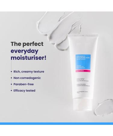 SOFTIZ RE'EQU Best Ceramide AND Hyaluronic Acid Moisturiser | Moisturizer For Face | Barrier Repair Cream | Long Lasting Hydration | Suitable For Normal To Dry Skin | 100G - Buy Online on GoSupps.com