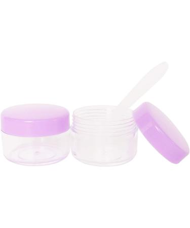 Greatforu 12 Pack 15ml Transparent Cosmetic Containers with Lids - Ideal for Creams Lip Balm & Lotions - Includes 12 Mini Spatulas & Labels for Easy Organization - Buy Online on GoSupps.com