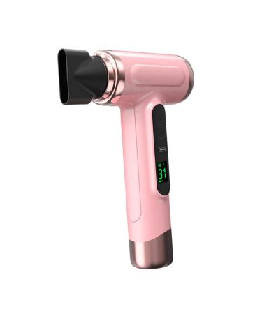 harayaa Cordless Electric Blow Dryer Professional Blow Dryer Hair Protective Hair Dryer Air Blower for Women Curly Hair Salon Travel Pink