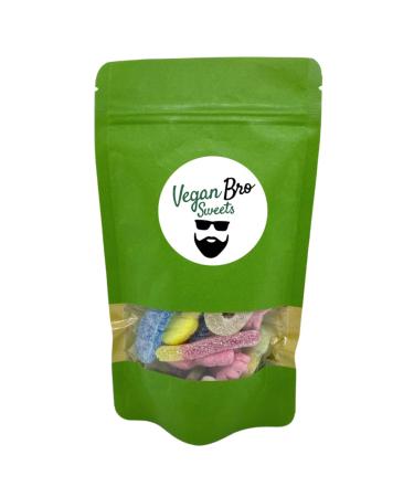 Vegan Bro SWEETS Vegan Bro SWEETS Mini Bag Sauer - 200g - Vegan Fruit Gummies - Ideal for gifting