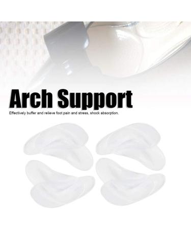 Buy Transparent Silicone Foot Arch Support Insole - Gel Cushion Orthopedic Pad for Foot Care & Comfort - International Shipping Available - Buy Online on GoSupps.com