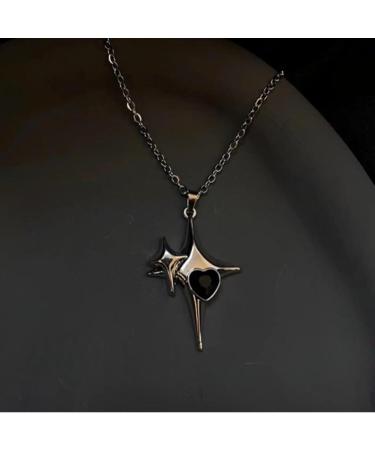 Oralgos Cross Heart Neck Chain - Handmade Gothic Choker with Crucifix Pendant | Ideal Gift for Women and Girls - Buy Online on GoSupps.com