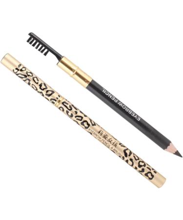 FOMIYES 4 Pcs Eyebrow Pen Black Gel Eyeliner Double Head Eyebrow Pencil Eyebrow Brush Lasting 1 count (Pack of 1) Blackx2pcs - Buy Online on GoSupps.com