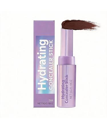 Stick Correcteur Contour Cacao - Aspect 3D Naturel Couvre Les Cernes Teint Uniforme Application Facile Finition Sans Couture(1PCS)