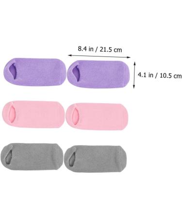 minkissy 9 Pairs Foot Gel Socks Heel Socks Cotton-spandex Feet Miss - Buy Online on GoSupps.com