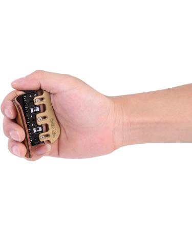 Bicaster Barebow Finger Tabs Cordovan Leather + Brass Finger Guards - RH Medium - Buy Online on GoSupps.com