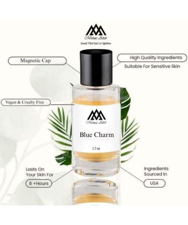 Monac - Ex Niihillo Collection - Eau de Parfum - 50 Ml 95%-99.9% similar Long Lasting 8-15 hours Premium Quality Ingredients (Blue Charm Inspired by Blue Talisman) Blue Charm Inspired by Blue Talisman (u) - Buy Online on GoSupps.com