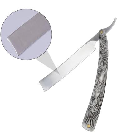 Doitool Manual Razor for Men - Classic Metal Hand Razor for an Authentic Shaving Experience | Old-Fashioned & Durable Facial Hair Razor - Buy Online on GoSupps.com