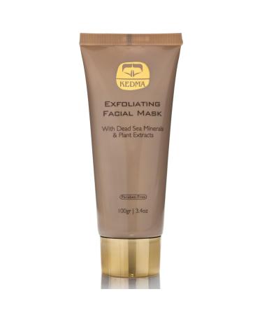 Kedma Exfoliating face mask with Dead Sea minerals and natural oils Soft and radiant skin For all skin types 100g