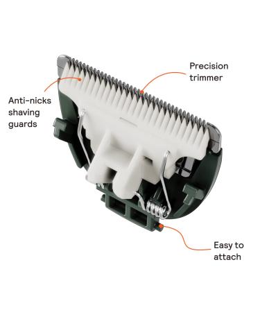 Meridian Sage Ceramic Trimmer Replacement Blades - 3 Pack for Electric Body & Pubic Hair Trimmer - Buy Online on GoSupps.com