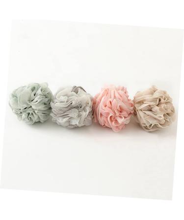 NOLITOY 6 Pcs Natural Loofah Dish Sponge Set | Eco-Friendly Bath & Shower Scrubber | Perfect for Women | Soft Mesh Pouf Cleaning Balls - Buy Online on GoSupps.com