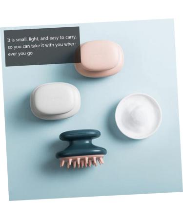 Skisuno Silicone Massage Curb Air Cushion Ridge Hairbrush - Ultimate Scalp Cleaning & Shampoo Massage Device - Buy Online on GoSupps.com