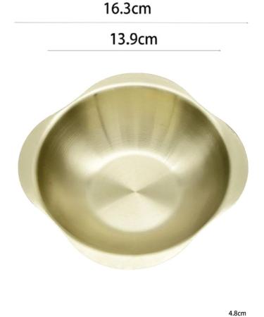 Ioensy Ramen Bowl Noddles Bowl Soup Bowl Cereal Bowl Round Stackable Mixing Bowl Bibimbap Bowl for Baking Cooking Noodles Sauces gold - Buy Online on GoSupps.com
