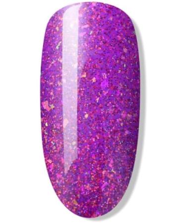 Bluesky Gel Nail Polish 10ml Cherished Moments - XMASS2205 Purple Glitter Gel Nail Polish for 21 Day Manicure Professional Salon & Home Use Requires Curing Under LED UV Nail Lamp - Buy Online on GoSupps.com