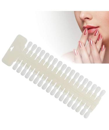 Nail Gel Display Cards - 36 Double-Sided Tips for Color Training & Display | Natural Color Nail Tip Cards - Buy Online on GoSupps.com