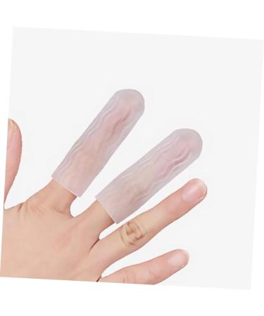 Buy NOLITOY Silicone Finger Cots - 7 Pairs of Anti-Cut Finger Protectors for Gaming Crafting and Guitar Playing - Buy Online on GoSupps.com