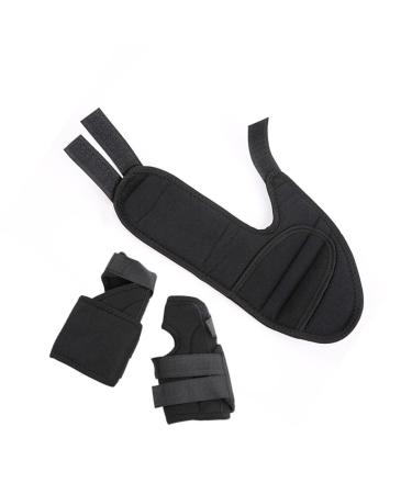 Buy Pair Thumb Hallux Splints Bunion Protector - Medium Black for Maximum Comfort & Support | Fast International Shipping - Buy Online on GoSupps.com