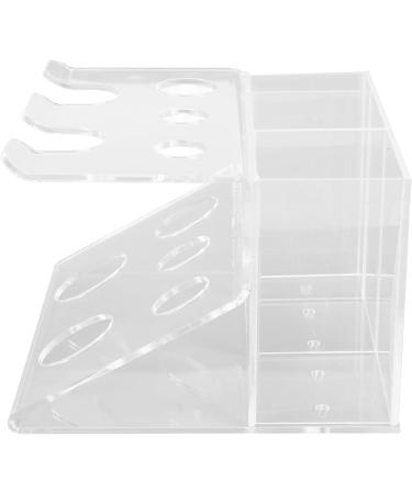 Huairdum Acrylic Shaving Stand - Stylish & Versatile Shaving Organizer for Men | Home Use - Buy Online on GoSupps.com