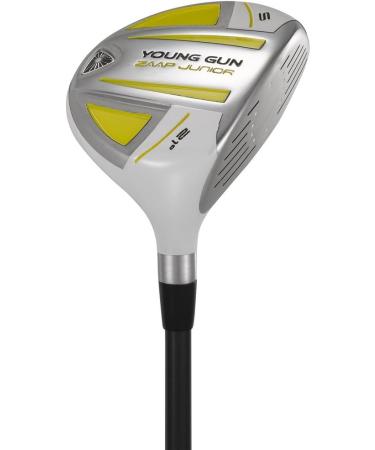 Young Gun ZAAP Junior Kids Right Hand Golf Club #5 Fairway Woods Yellow | Ages 3-5 - Buy Online on GoSupps.com