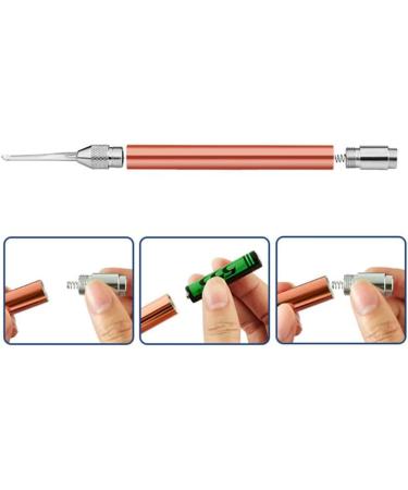 2 pieces of lighted earwax removal tool ear cleaner portable earwax cleaner kit gift set of earwax removal tool for children and family (Red) - Buy Online on GoSupps.com
