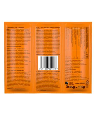 Bifi Roll 30 Pack - Original Salami Snack (10 x 3 x 45g) | Perfect for On-the-Go Office & Sports - Flavorful with Pepper Coriander & Garlic - Buy Online on GoSupps.com