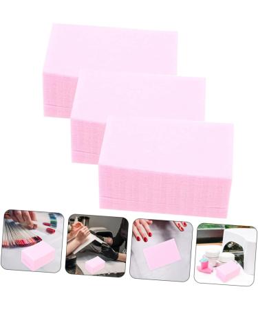 VINTORKY 3 Nail Remover Cotton Lashes Glue Nail Wraps Pad Nail Art Gel Nail Removal Pads Eyelash Nail Gel Polish Manicure Remover Wipe Cleaning Wipe Hard Natural Cotton Fiber Pink - Buy Online on GoSupps.com