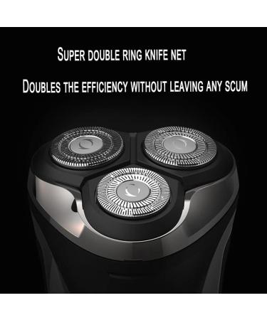 Premium Waterproof Electric Razor for Men - Rechargeable Rotary Shaver for Wet & Dry Grooming - Buy Online on GoSupps.com