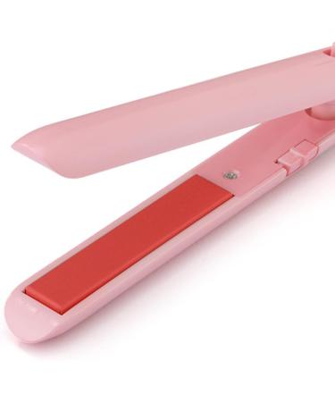 Rechargeable Flat Iron Curler - USB Travel Hair Straightener with Temperature Control | Professional Long & Short Hair Styling - Buy Online on GoSupps.com