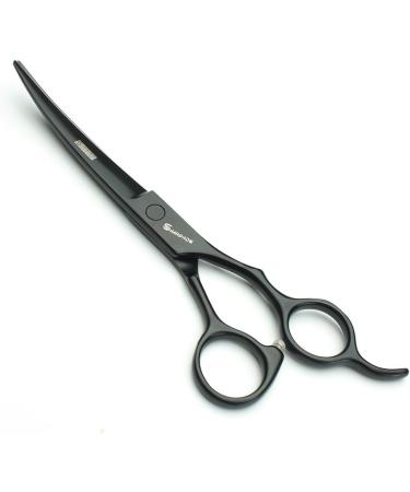 SHARONDS 440C Black 6 & 7 Inch Hair Cutting Scissors Set - Professional Thinning Scissors & Shears for Salon Use | International Shipping Available - Buy Online on GoSupps.com