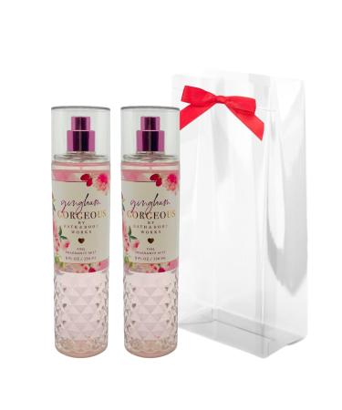 Bath and Body Works GINGHAM GORGEOUS Mist 8 Fluid Ounce (2023 Limited Edition) Pack of 2 Gift Set
