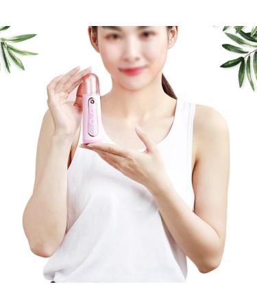 POPETPOP Facial Cool Mister Steamer Mister Spray Face Mist Mister for Face Mister Face Steamer for Face Mini Face Mist Sprayer Facial Mister Sprayer Facial Mister Steamer Hydrating 14X3.9X3.9CM Golden - Buy Online on GoSupps.com