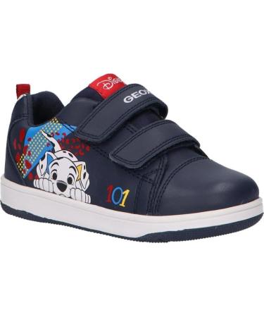 Geox Baby Girls B New Flick F Trainers - Navy/White - Size 8.5 UK Child - Buy Online on GoSupps.com
