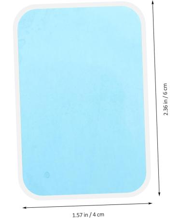 Fomiyes 30-Piece Leaf Gel Pads for Abdominal Stimulators - Hydrogel Replacement Pads Transparent Adhesive Accessories 6.00x4.00cm - Buy Online on GoSupps.com