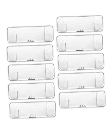 Minkissy 20-Pack Razor Storage Box - Travel-Friendly & Transparent Cases (14.7x5.7cm) | Safe & Convenient Razor Organization - Buy Online on GoSupps.com