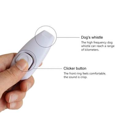 Symphonyw 4PCS Dog Training Clickers - 2 in 1 Whistle and Clicker Pet Training Tools - Buy Online on GoSupps.com