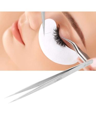 Tweezers Stainless Steel 4 Types Precision Tweezers Lightweight Good Tip Hardness Eye Lashes Extension Kit for People Eyelashes Extension Pointy Tweezers(ST - 11) - Buy Online on GoSupps.com
