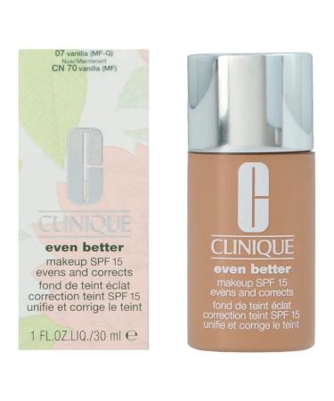 Clinique Even Better Makeup SPF15 - CN 70 Vanilla 30 ml / 1 fl.oz CN 70 Vanilla 30 ml (Pack of 1) - Buy Online on GoSupps.com