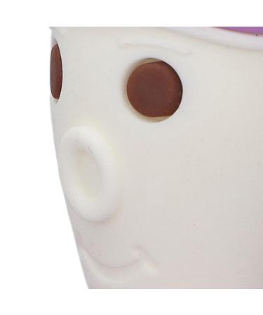 Soft Silicone Baby Calming Bite Ring Pacifier | Cute Caricature Teething Toy for Infants - International Shipping Available - Buy Online on GoSupps.com