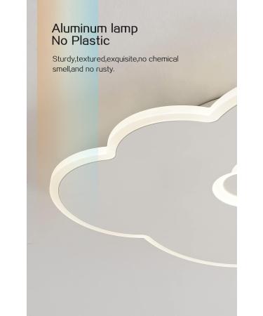 Buy Baerolc LED Ceiling Light for Children's Room - 40cm Dimmable Cloud Lamp with Remote Control | 3000K-6000K | 24W Lighting for Baby Room Bedroom Living Room - Buy Online on GoSupps.com