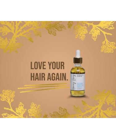 Hydrating Hair Oil with Peppermint Tea Tree Castor Oil & Vitamin E - Moisture Protection & Breakage Prevention - Buy Online on GoSupps.com