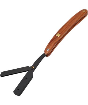 Zattar 2x Stainless Steel Folding Razor Knife - Barber Straight Razor for Hair Eyebrows & Beard Shaving - Buy Online on GoSupps.com