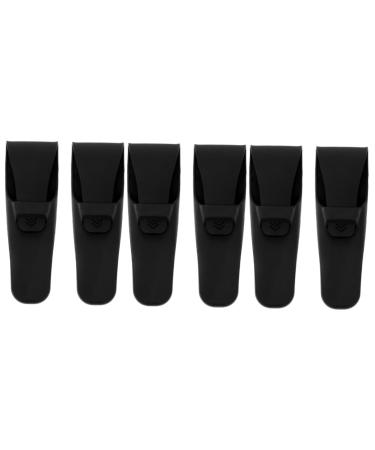 FRCOLOR 6 STK Razor silicone cover clothing razor soft traveler ferry holder Razor protective cover Travel cover for razor hair razor travel storage box silica gel storage