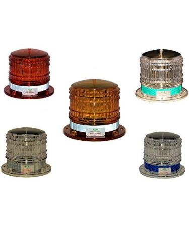 S8LFM Red Solar LED Magnetic Mount Marine Dock Safety Beacon Light - 2NM IP67, Flashing, 360 Degree Visibility - Buy Online on GoSupps.com