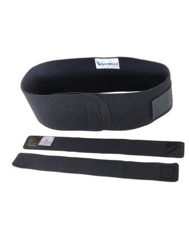 CABEA Babybellyband Original 3-in-1 Pregnancy Belly Band | Postpartum Care & Pelvic Floor Support | Made in USA | Small Black (30-40 Hips) - Buy Online on GoSupps.com