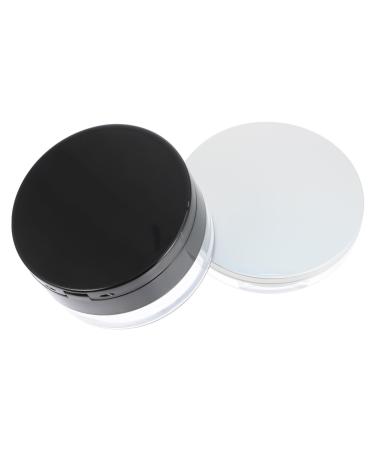 SOLUSTRE 2 ensembles Bo te Poudre avec Miroir et Houppette tuis Rechargeables Portables pour Maquillage Coffret Voyage et Facile Nettoyer