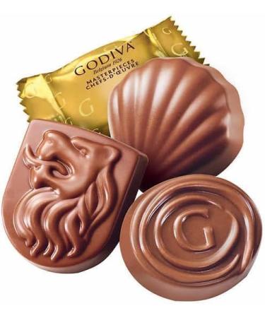 Godiva Masterpieces Assortment of Legendary Milk Chocolate 420g/14oz - Buy Online on GoSupps.com