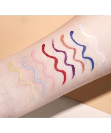 Eyeliner smudge-proof waterproof color eyeliner easy to color long-lasting fast-drying ultra-fine eyeliner (1) - Buy Online on GoSupps.com